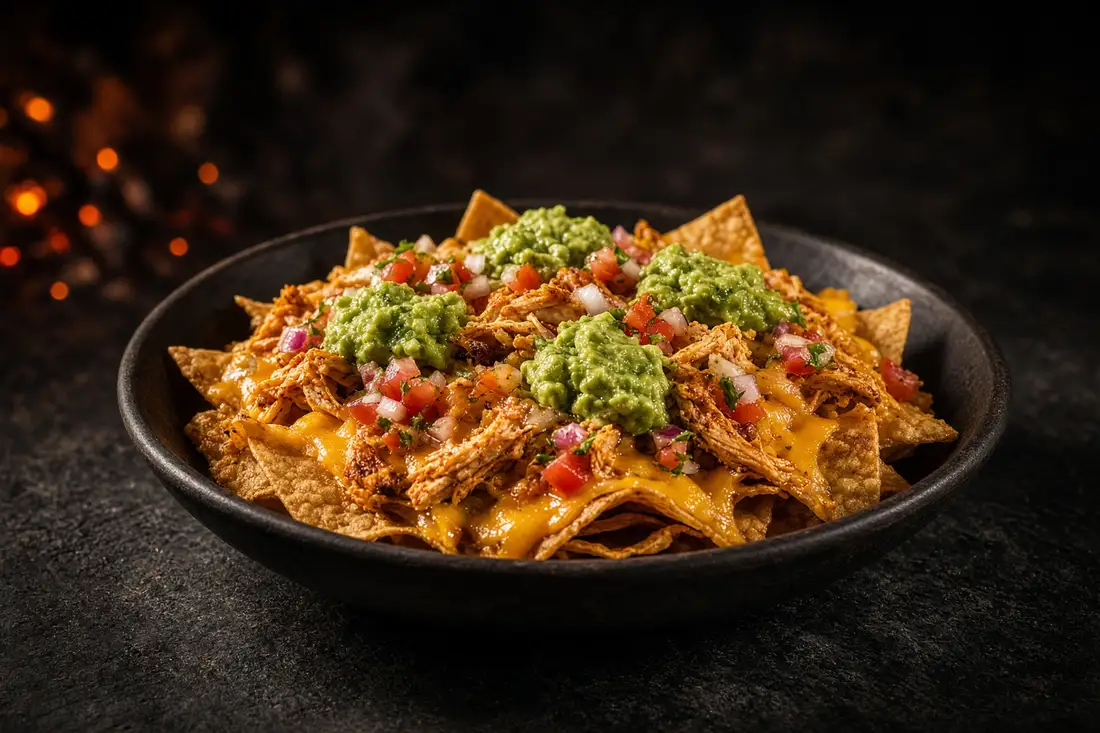Nachos de pollo